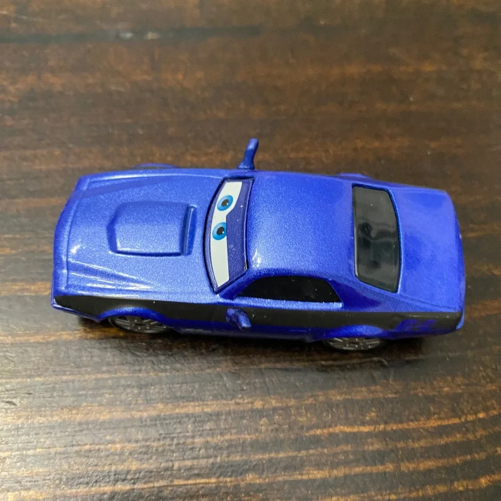Disney Pixar Cars Rod Torque Redline‎ Blue Diecast Muscle Car Mattel V2810 1:55